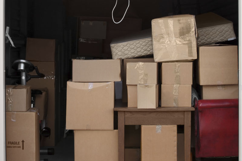 packed storage cube